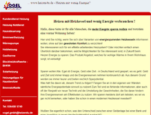 Tablet Screenshot of heizen4u.de